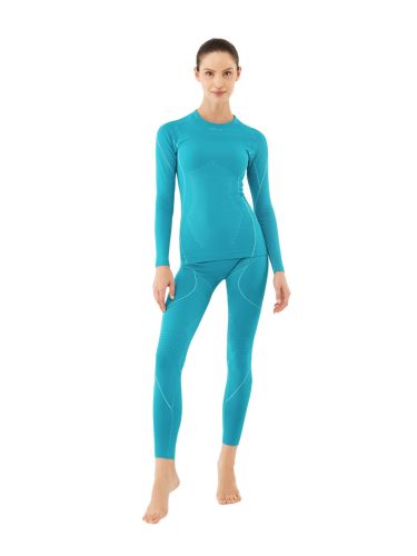 Bielizna Termoaktywna Viking Base Layer Lotta Lady Set Turkusowa