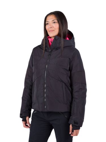 Kurtka Narciarska Rossignol damska W Wispile puffy JKT czarna