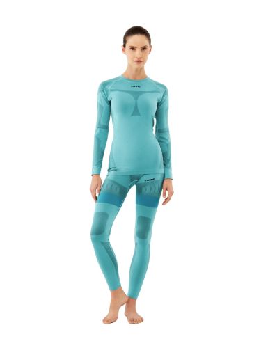 Bielizna Termoaktywna Viking Base Layer Viking Volcanica Lady Set Turkusowa