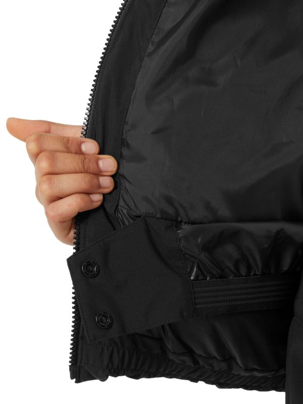 Kurtka Narciarska Helly Hansen Jr Nora Short Puffy Jacket Czarna