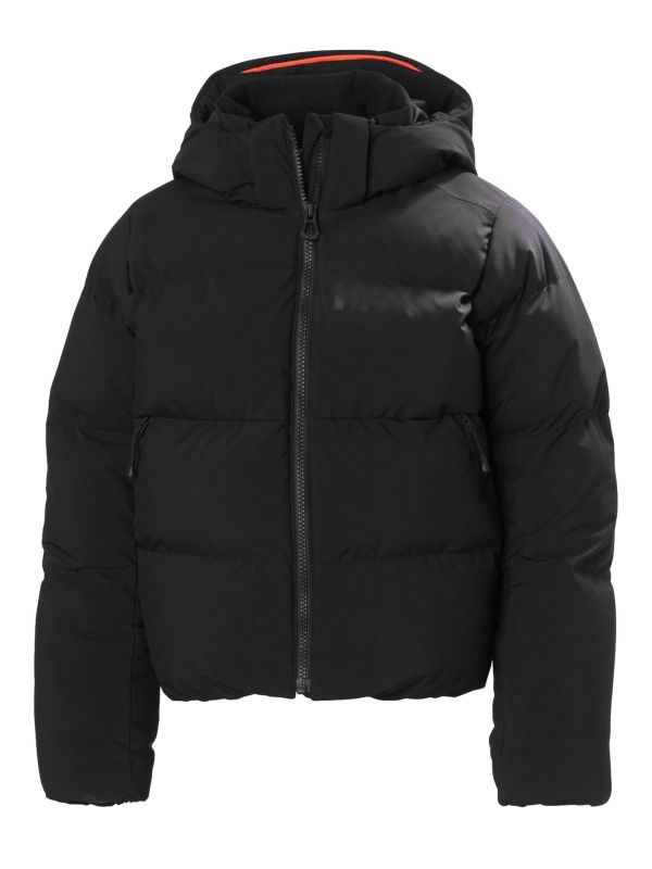Kurtka Narciarska Helly Hansen Jr Nora Short Puffy Jacket Czarna