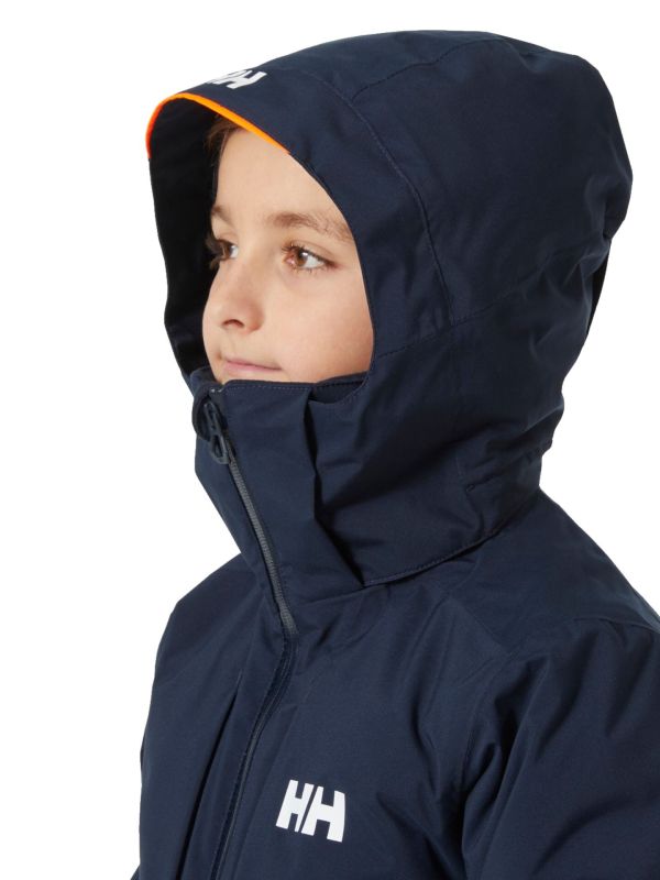 Kurtka Narciarska Helly Hansen Jr Alpha Jacket Granatowa
