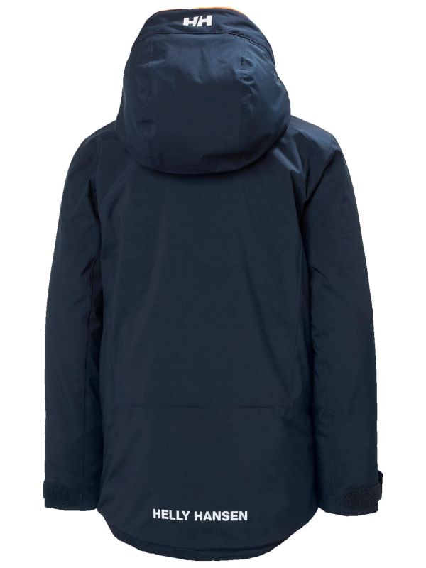 Kurtka Narciarska Helly Hansen Jr Alpha Jacket Granatowa