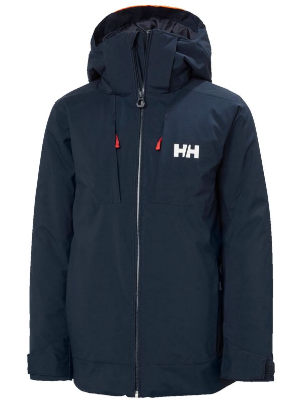 Kurtka Narciarska Helly Hansen Jr Alpha Jacket Granatowa