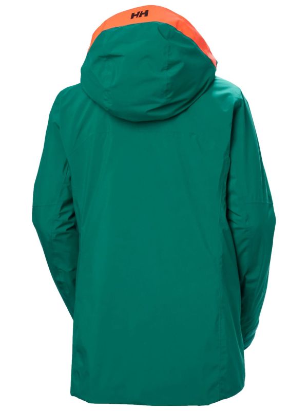 Kurtka Narciarska Helly Hansen W Powshot Jacket Zielona