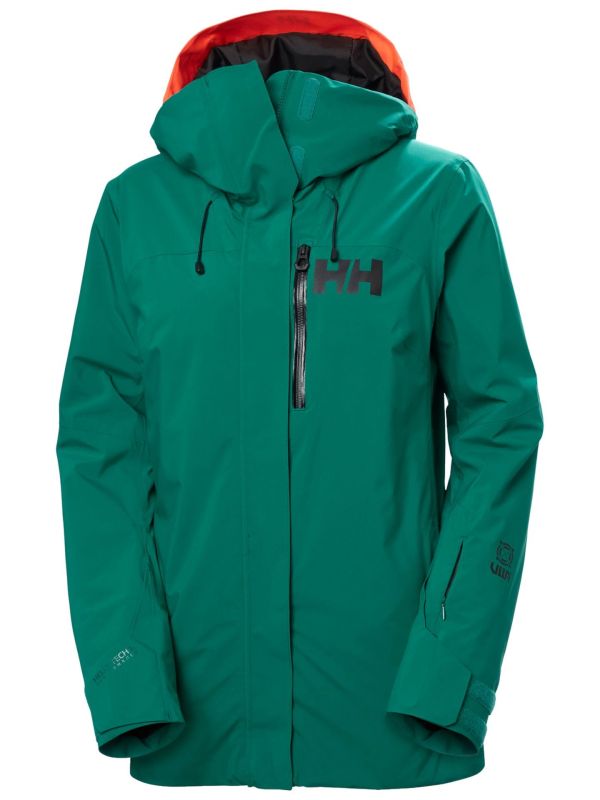 Kurtka Narciarska Helly Hansen W Powshot Jacket Zielona