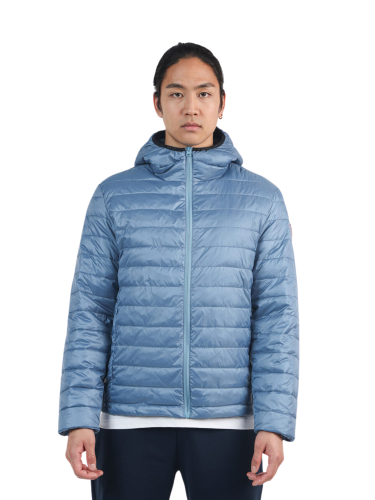 Kurtka Rossignol ocieplana z kapturem męska niebieska