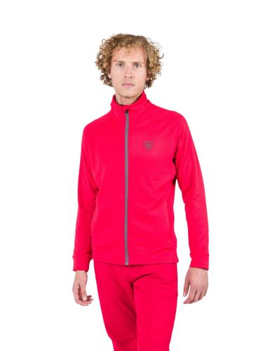 Bluza narciarska Rossignol męska Blackside Fleece FZ czerwona