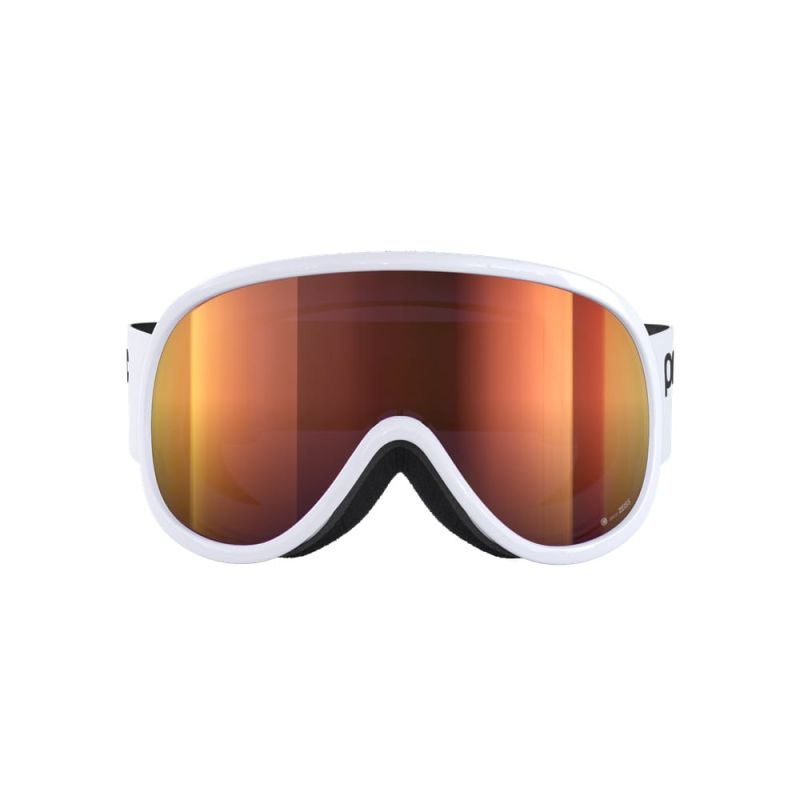 Gogle Poc Retina biało pomarańczowe