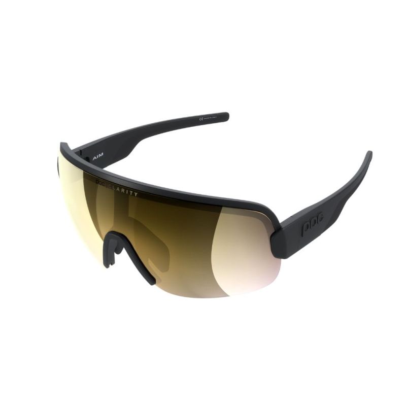 Okulary rowerowe POC Aim Uranium Black/Clarity Road/Partly Sunny Gold