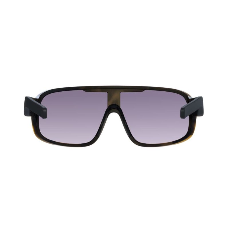 Okulary rowerowe POC Aspire Tortoise Brown/Clarity Road/Sunny Silver