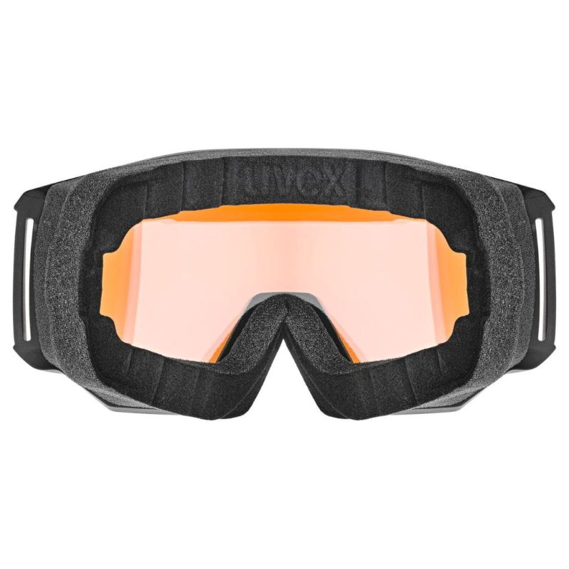 Gogle Narciarskie Uvex Athletic FM Czarne/Mirror Red