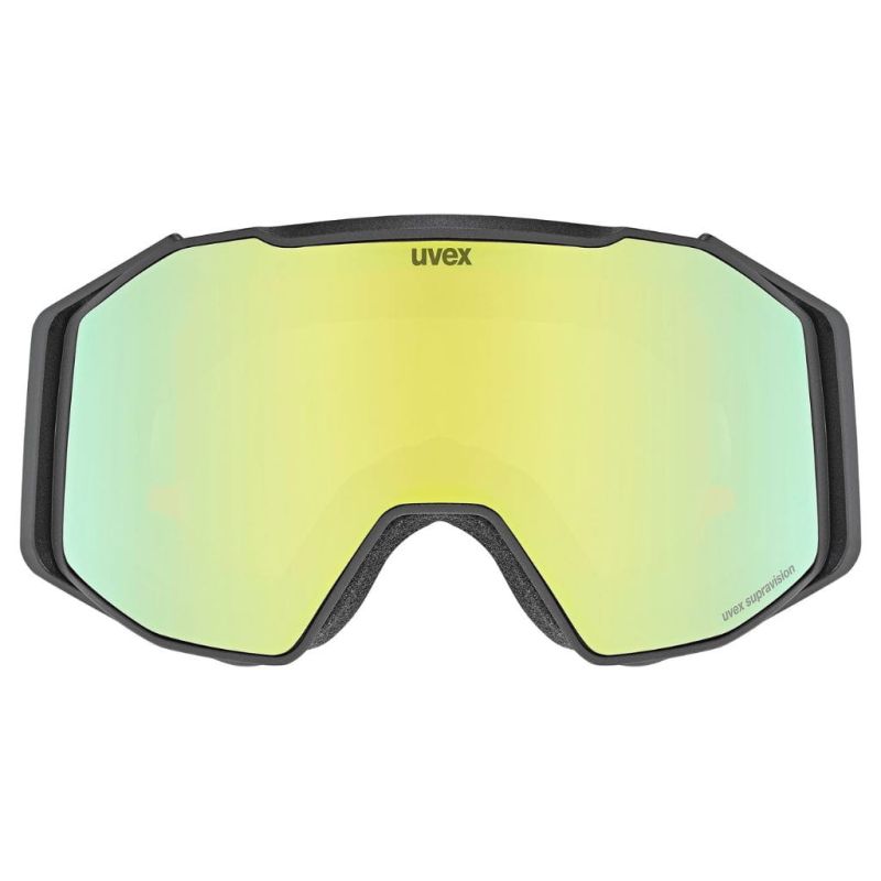 Gogle Narciarskie Uvex Gravity FM Czarne/Mirror Yellow