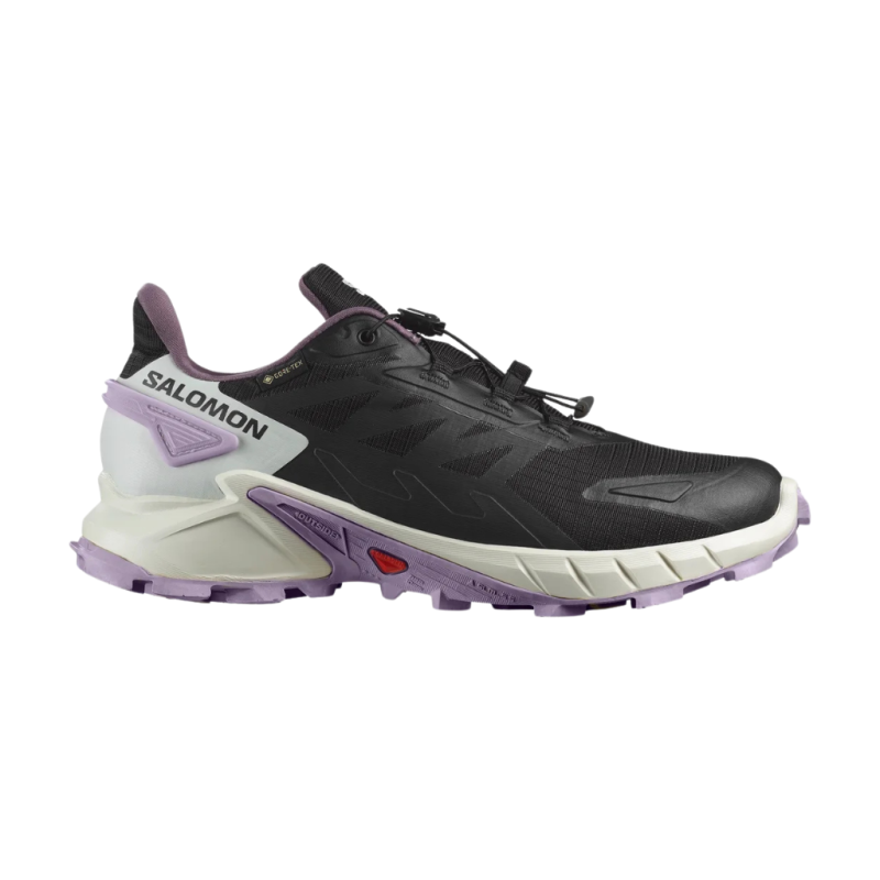 Buty damskie Salomon SuperCross 4 GTX W czarno fioletowe