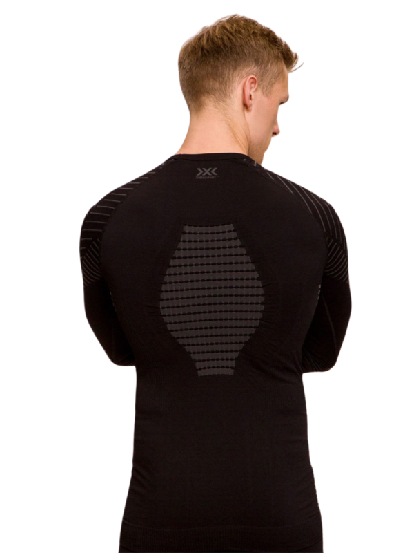Koszulka termoaktywna męska z długim rękawem X-Bionic Invent 4.0 czarna