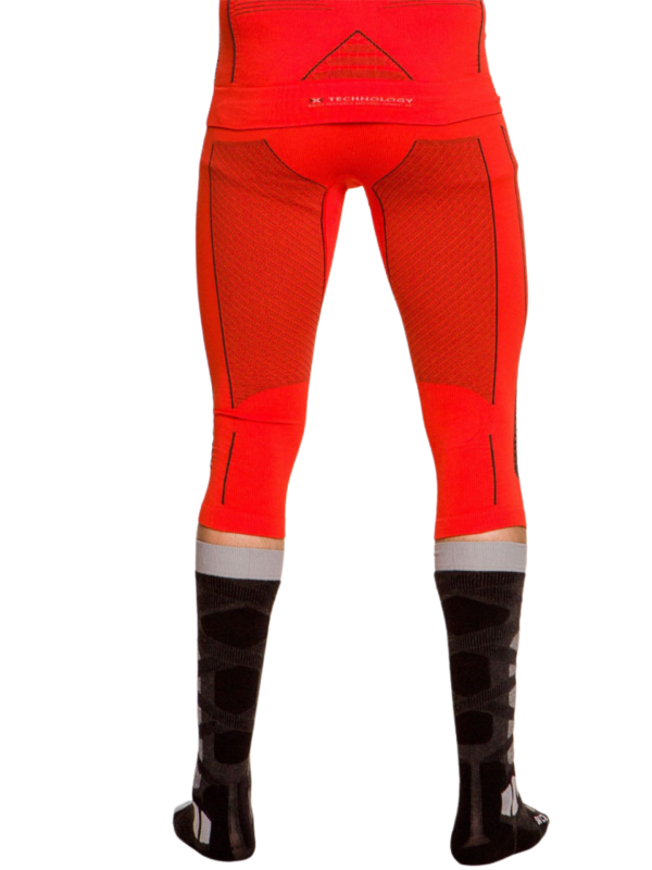 Legginsy termoaktywne 3/4 X-Bionic Energy Accumulator 4.0 pomarańczowo-szare