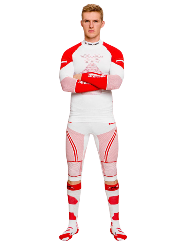 Legginsy termoaktywne 3/4 X-Bionic Energy Accumulator 4.0 Patriot Austria