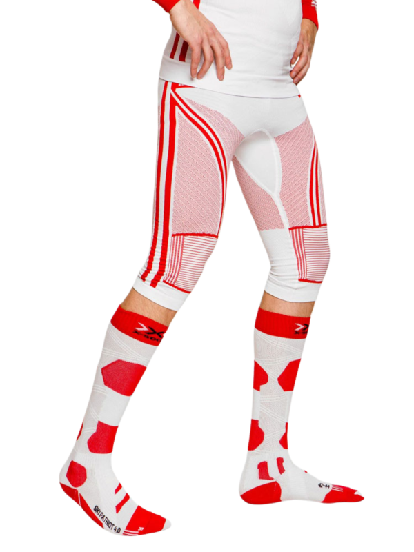 Legginsy termoaktywne 3/4 X-Bionic Energy Accumulator 4.0 Patriot Austria