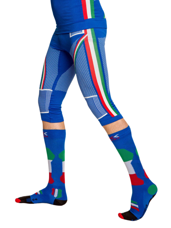 Legginsy termoaktywne 3/4 X-Bionic Energy Accumulator 4.0 Patriot Italy
