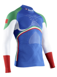 Koszulka termoaktywna z półgolfem X-Bionic Energy Accumulator 4.0 Patriot Italy