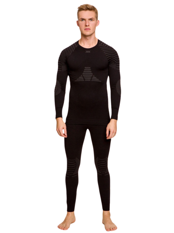 Legginsy termoaktywne męskie X-Bionic Invent 4.0 czarne
