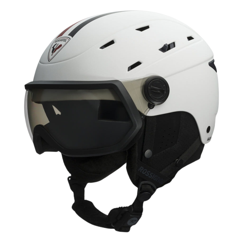 Kask Narciarski Rossignol Allspeed Visor Imp Photoch Strato biały