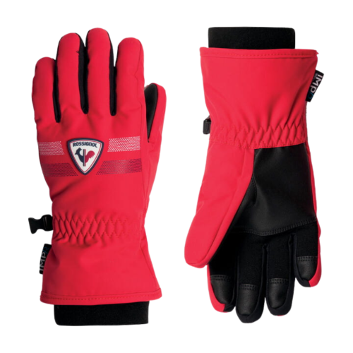 Rękawice narciarskie Rossignol Jr Roc Impr G czerwone
