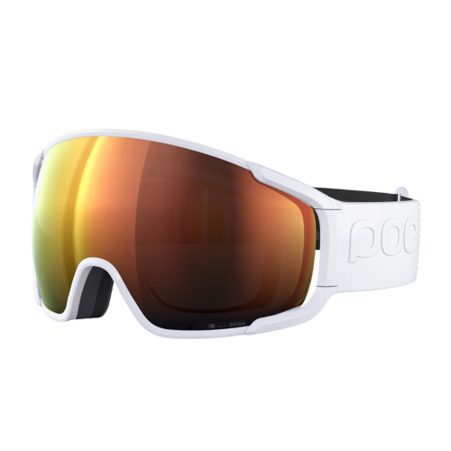 Gogle narciarskie Poc Zonula Clarity biało-pomarańczowe
