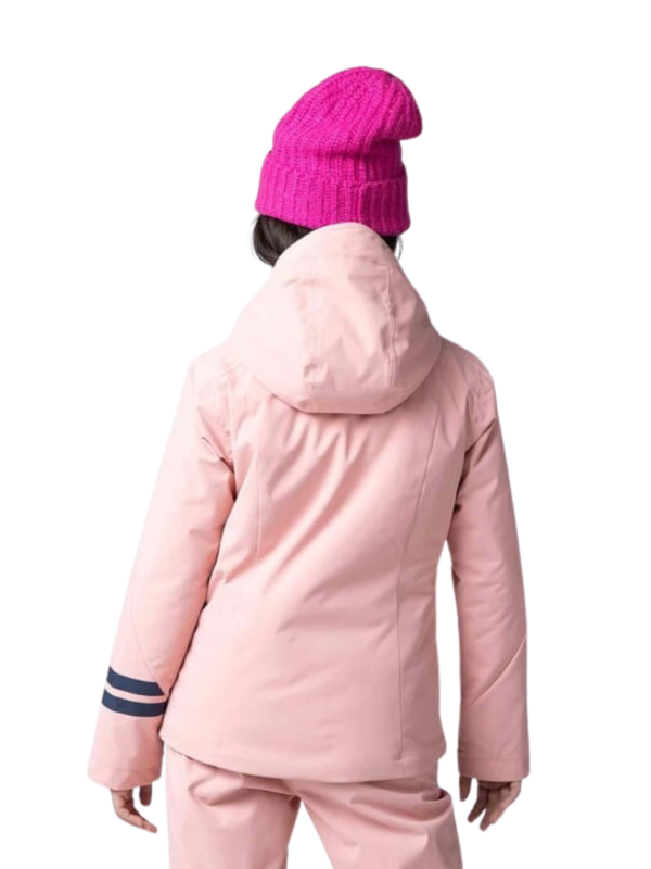 Kurtka narciarska Rossignol dziecięca Fonction różowa