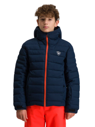 Kurtka narciarska Rossignol Boy Rapide granatowa