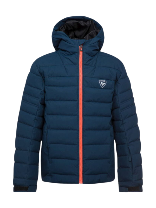 Kurtka narciarska Rossignol Boy Rapide granatowa