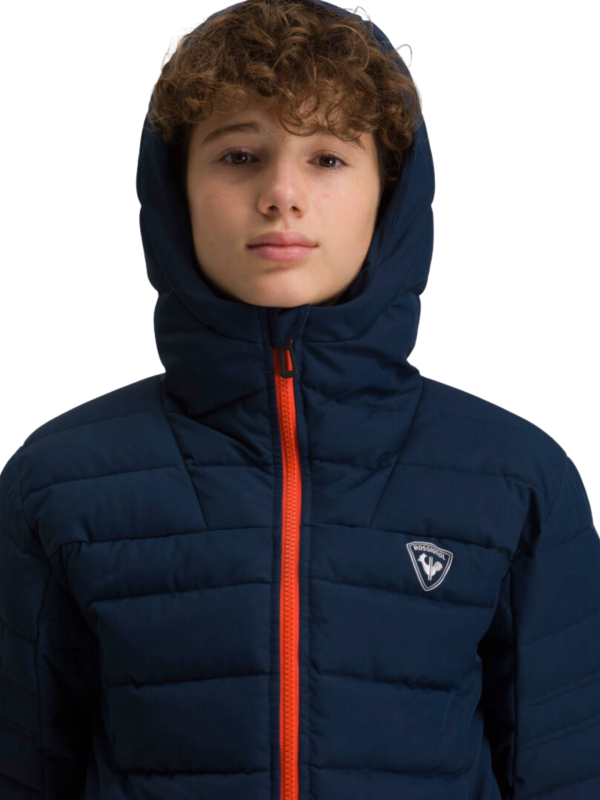 Kurtka narciarska Rossignol Boy Rapide granatowa