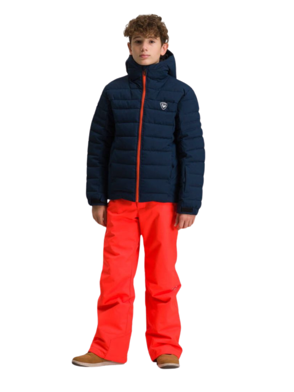 Kurtka narciarska Rossignol Boy Rapide granatowa