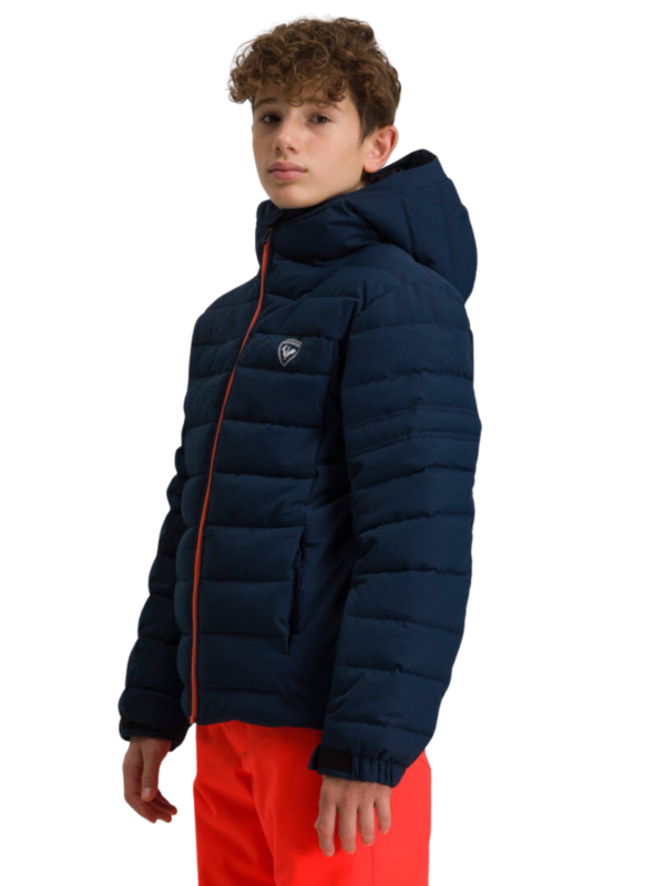Kurtka narciarska Rossignol Boy Rapide granatowa