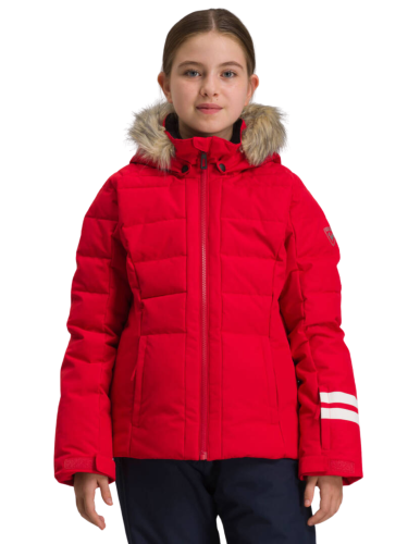 Kurtka Rossignol Girl Polydown czerwona