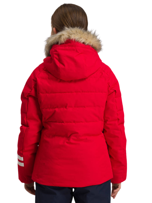 Kurtka Rossignol Girl Polydown czerwona