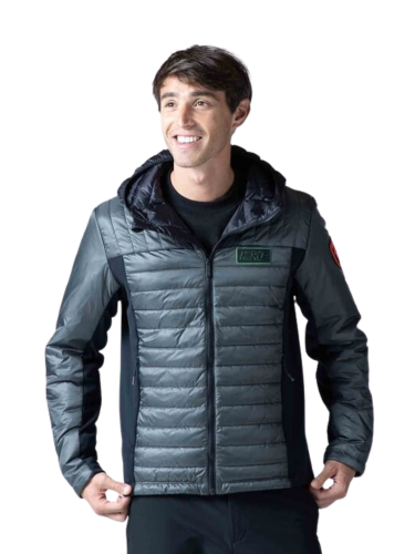 Kurtka puchowa Rossignol Hero Hybrid Light szara