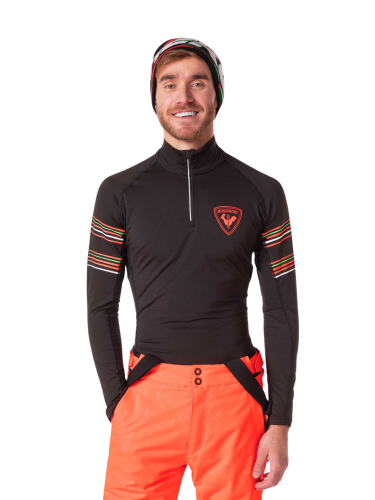 Bluza Rossignol Hero Classique 1/2 Zip czarna