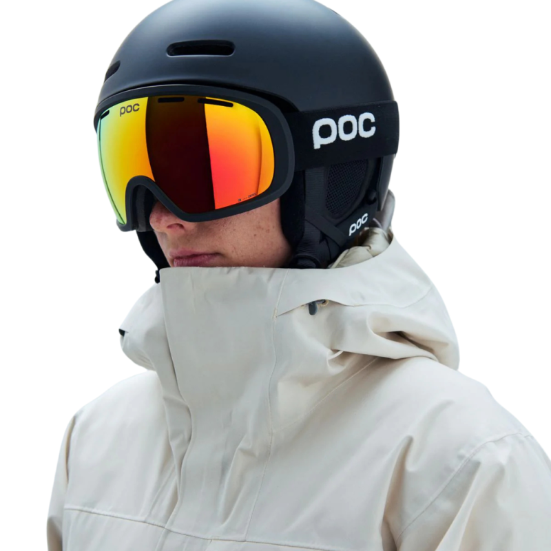 Kask narciarski Poc Fornix czarny matowy