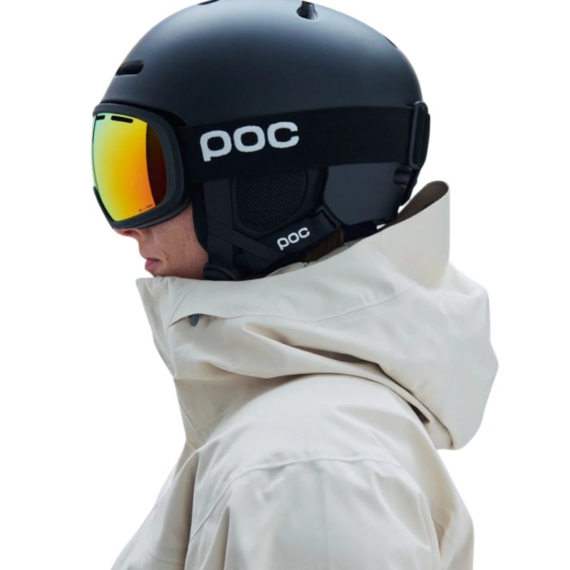 Kask narciarski Poc Fornix czarny matowy