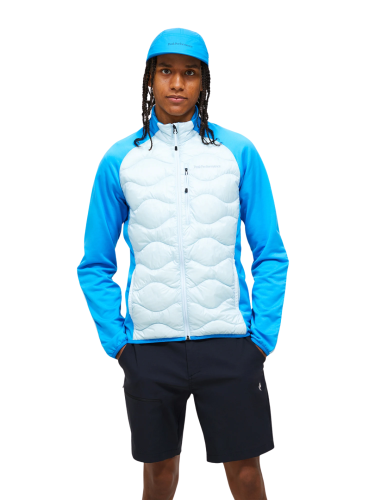 Kurtka Peak Performance puchowa męska Helium Down Hybrid Jacket niebieska