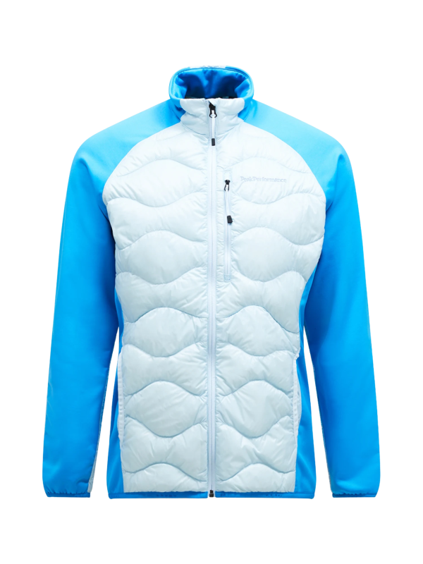 Kurtka Peak Performance puchowa męska Helium Down Hybrid Jacket niebieska