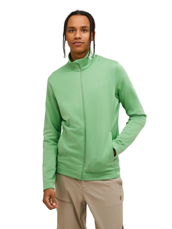 Bluza Peak Performance męska Rider Tech Zip Jacket zielona
