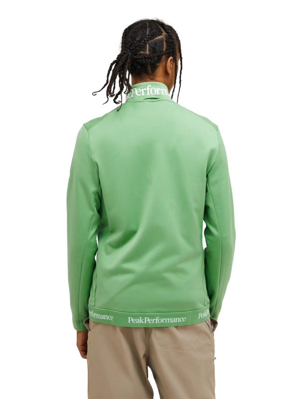 Bluza Peak Performance męska Rider Tech Zip Jacket zielona