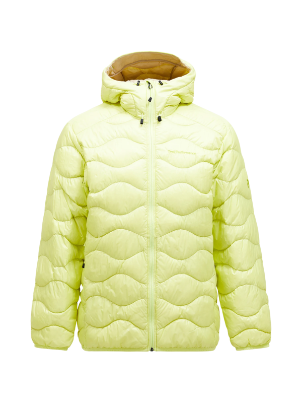 Kurtka Peak Performance puchowa męska Helium Down Hood Jacket żółta