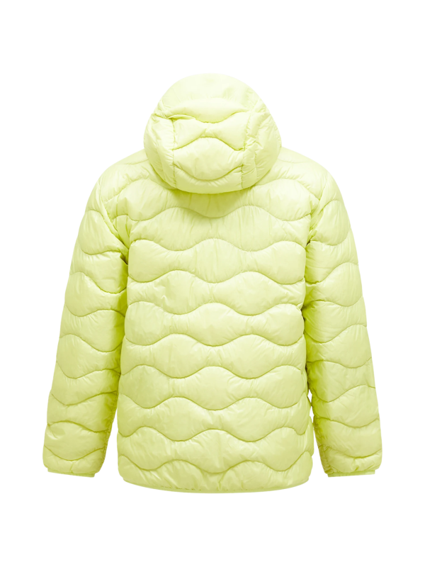 Kurtka Peak Performance puchowa męska Helium Down Hood Jacket żółta