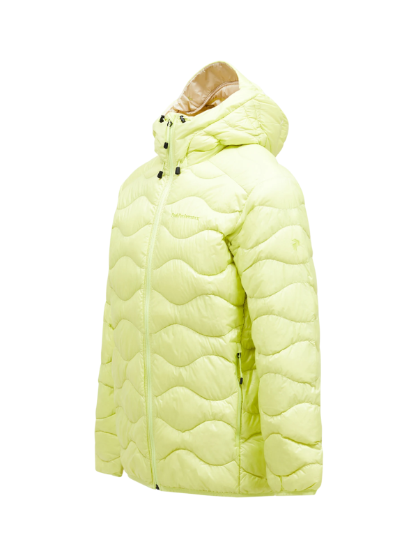Kurtka Peak Performance puchowa męska Helium Down Hood Jacket żółta
