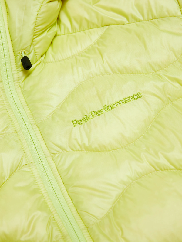Kurtka Peak Performance puchowa męska Helium Down Hood Jacket żółta