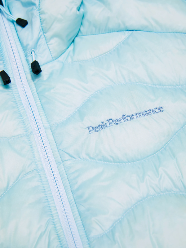 Kurtka Peak Performance puchowa męska Helium Down Hood Jacket niebieska