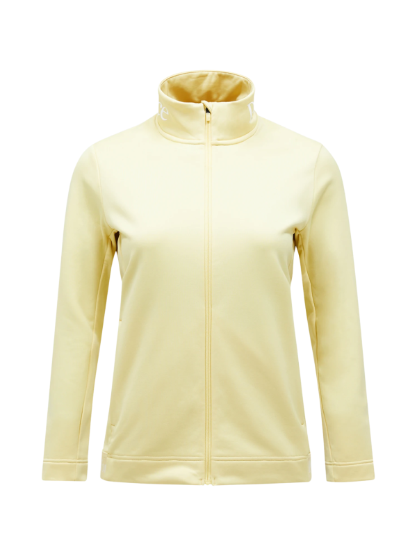 Bluza Peak Performance damska Rider Tech Zip Jacket żółta